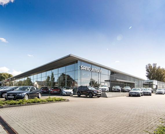 Sandjensen Autohaus für Audis nahe Kiel
